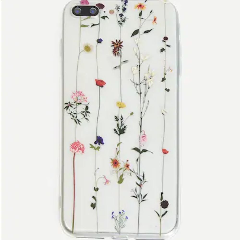 Floral case will accept 15$